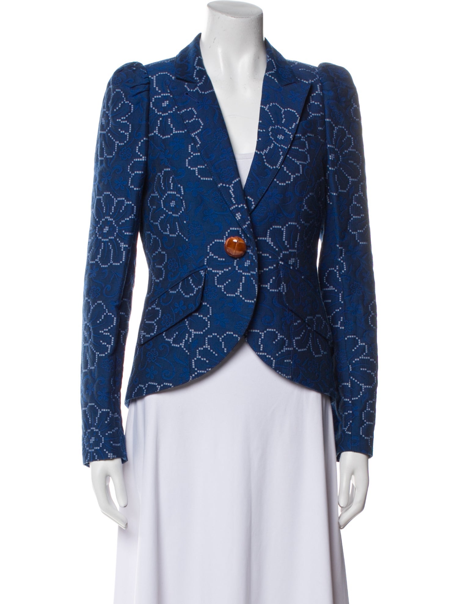 Smythe Floral Print Evening Jacket