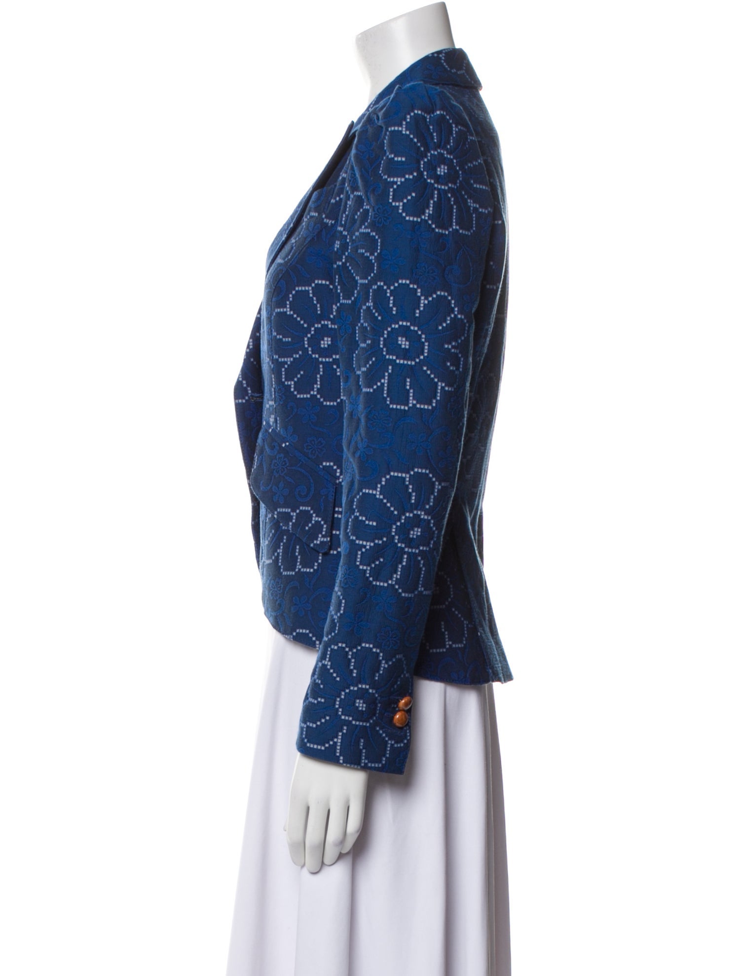 Smythe Floral Print Evening Jacket