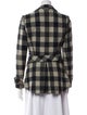 Smythe Wool Plaid Print Blazer