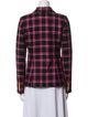 Smythe Wool Plaid Print Blazer
