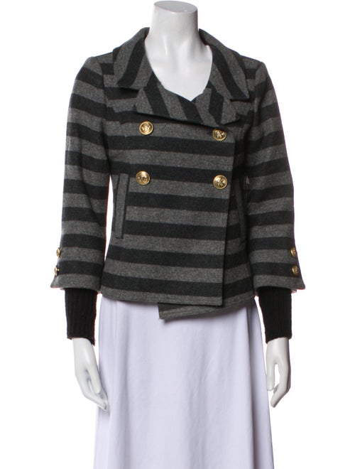 Smythe Virgin Wool Striped Jacket
