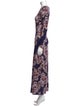 Smythe Floral Print Long Dress
