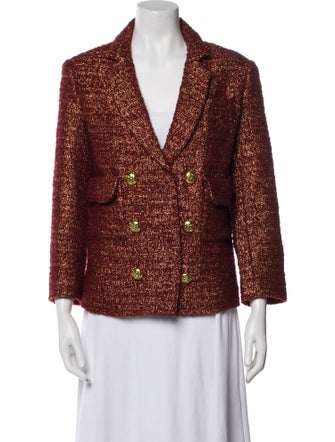 Smythe Wool Tweed Pattern Blazer