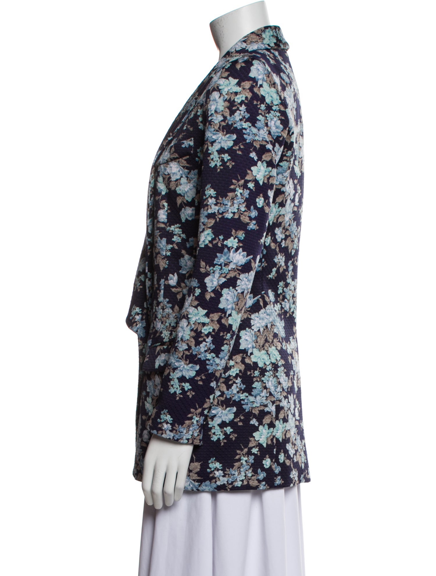 Smythe Floral Print Blazer