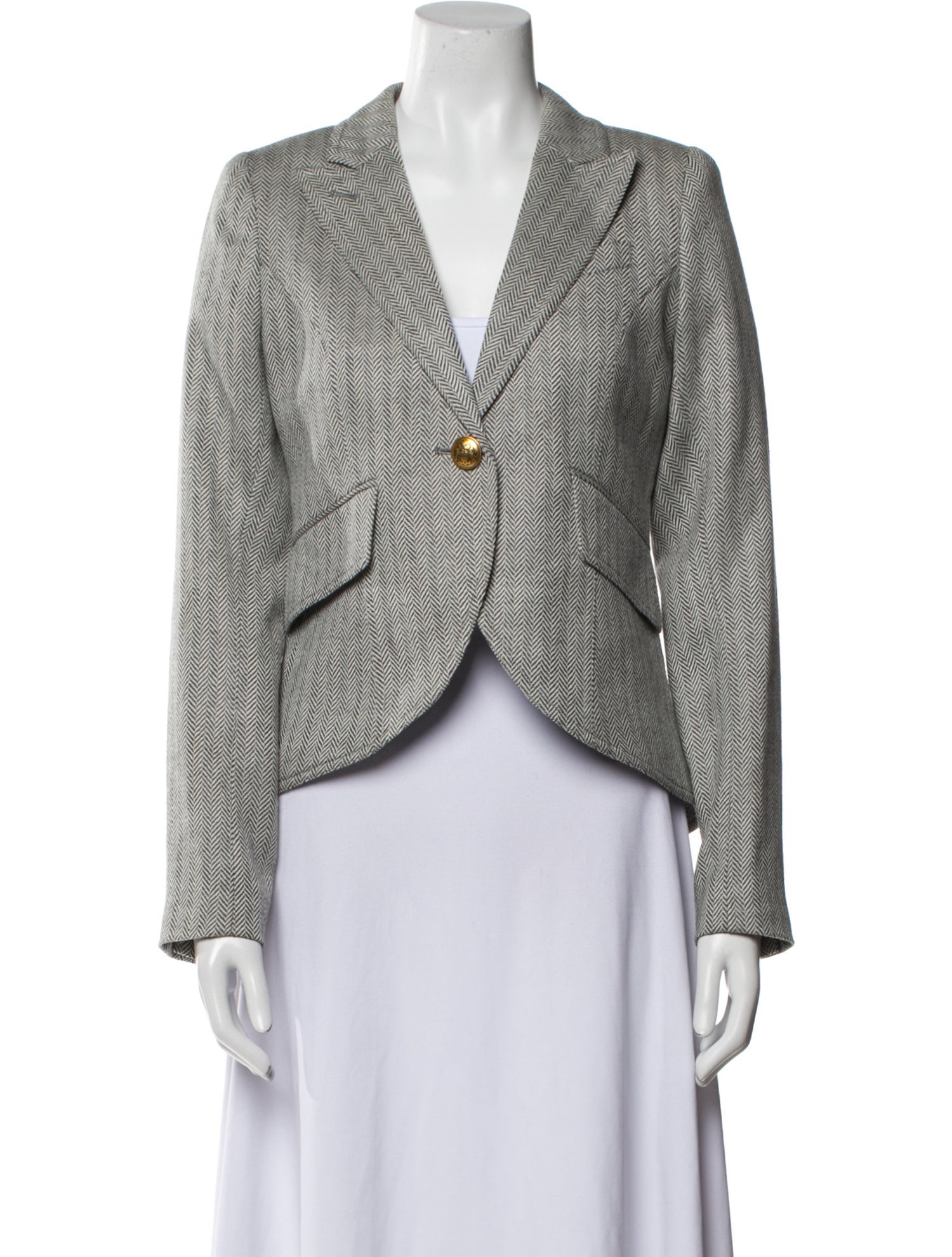 Smythe Wool Striped Blazer