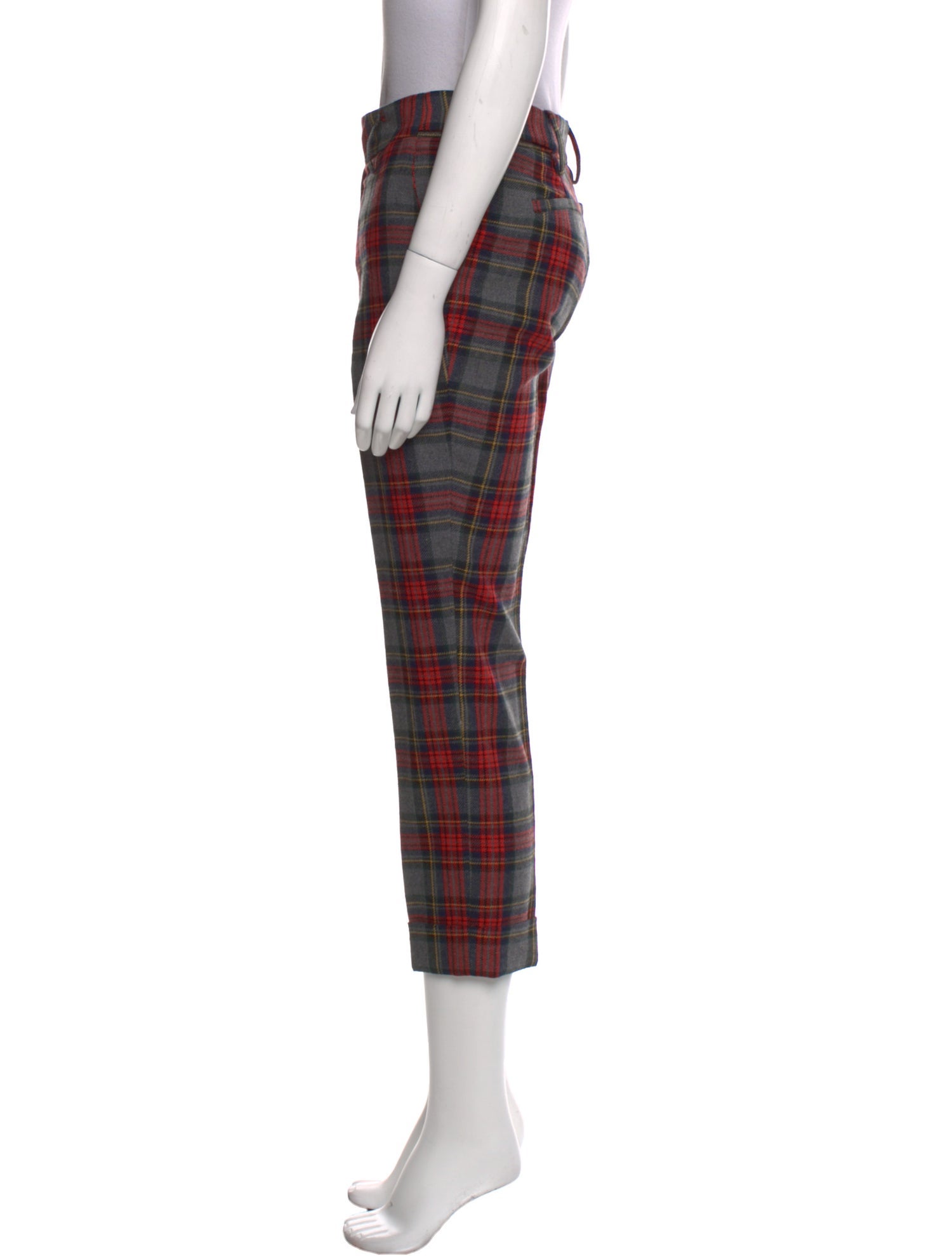 Smythe Wool Straight Leg Pants