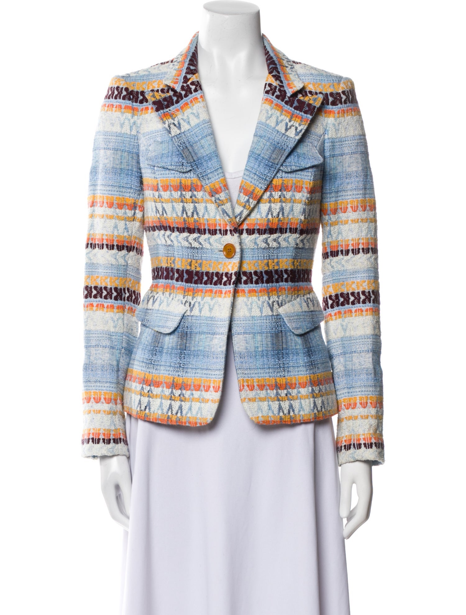 Smythe Striped Blazer