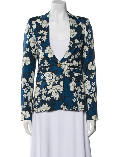 Smythe Floral Print Blazer