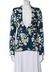 Smythe Floral Print Blazer