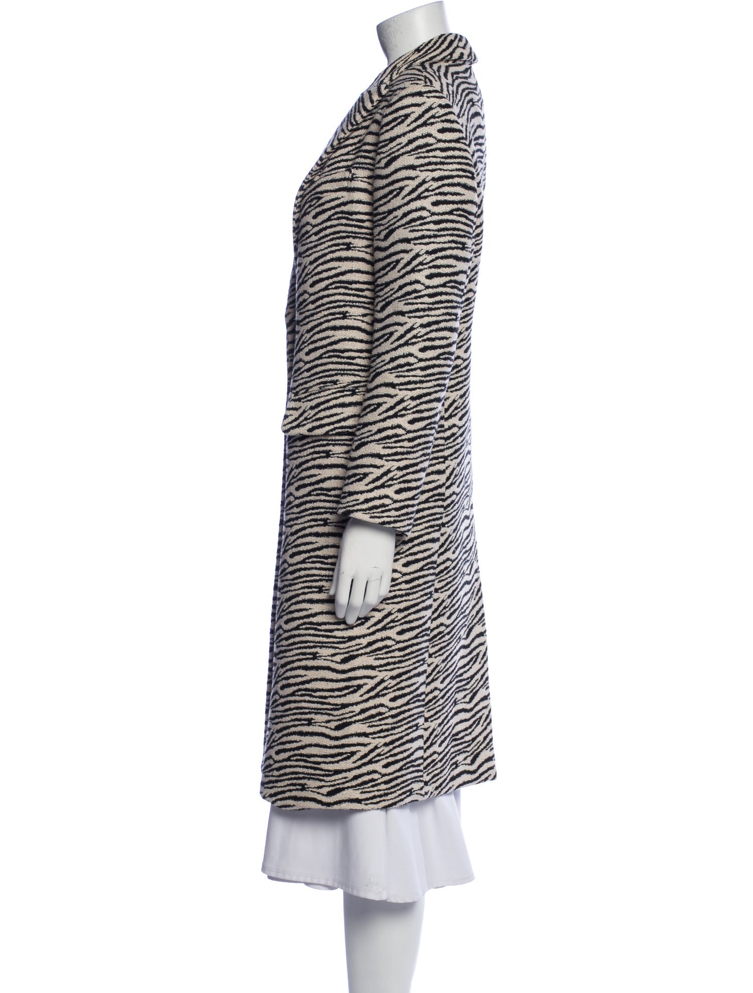 Smythe Animal Print Trench Coat