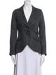 Smythe Wool Tweed Pattern Blazer