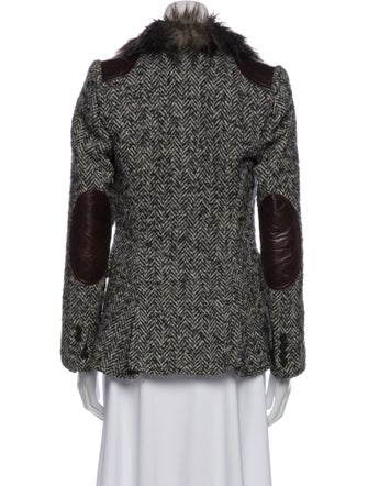 Smythe Wool Printed Blazer