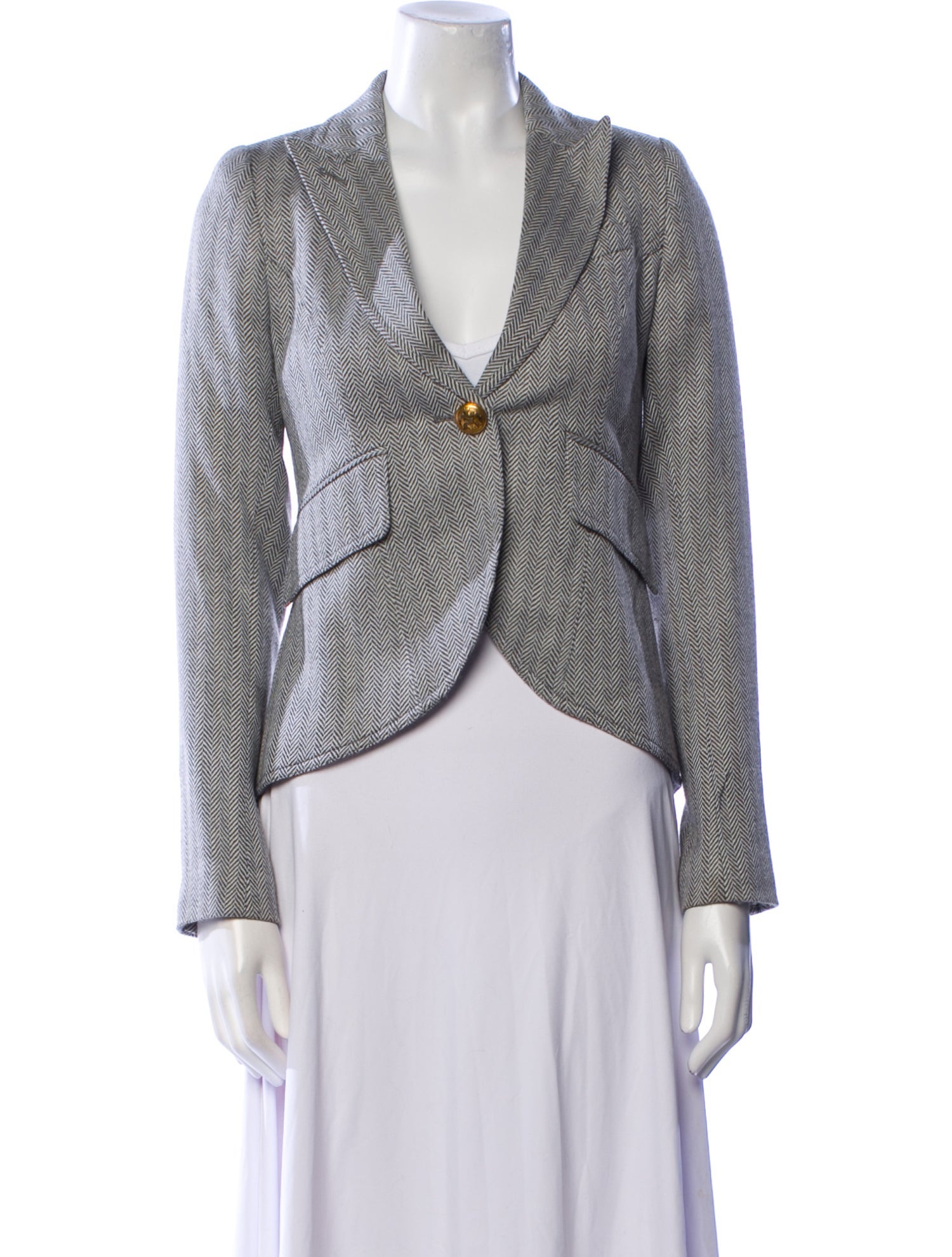 Smythe Wool Printed Blazer