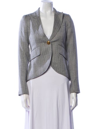 Smythe Wool Printed Blazer