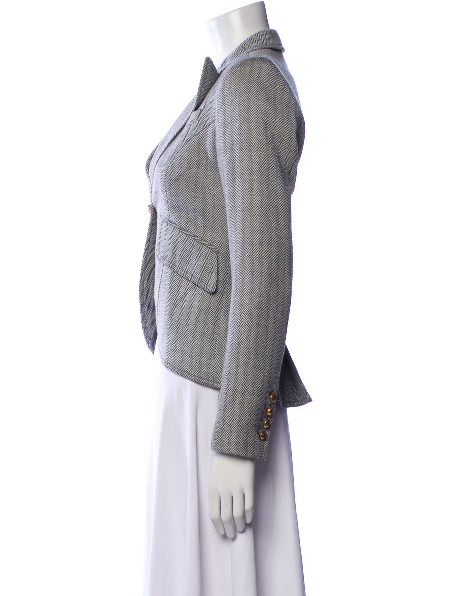 Smythe Wool Printed Blazer