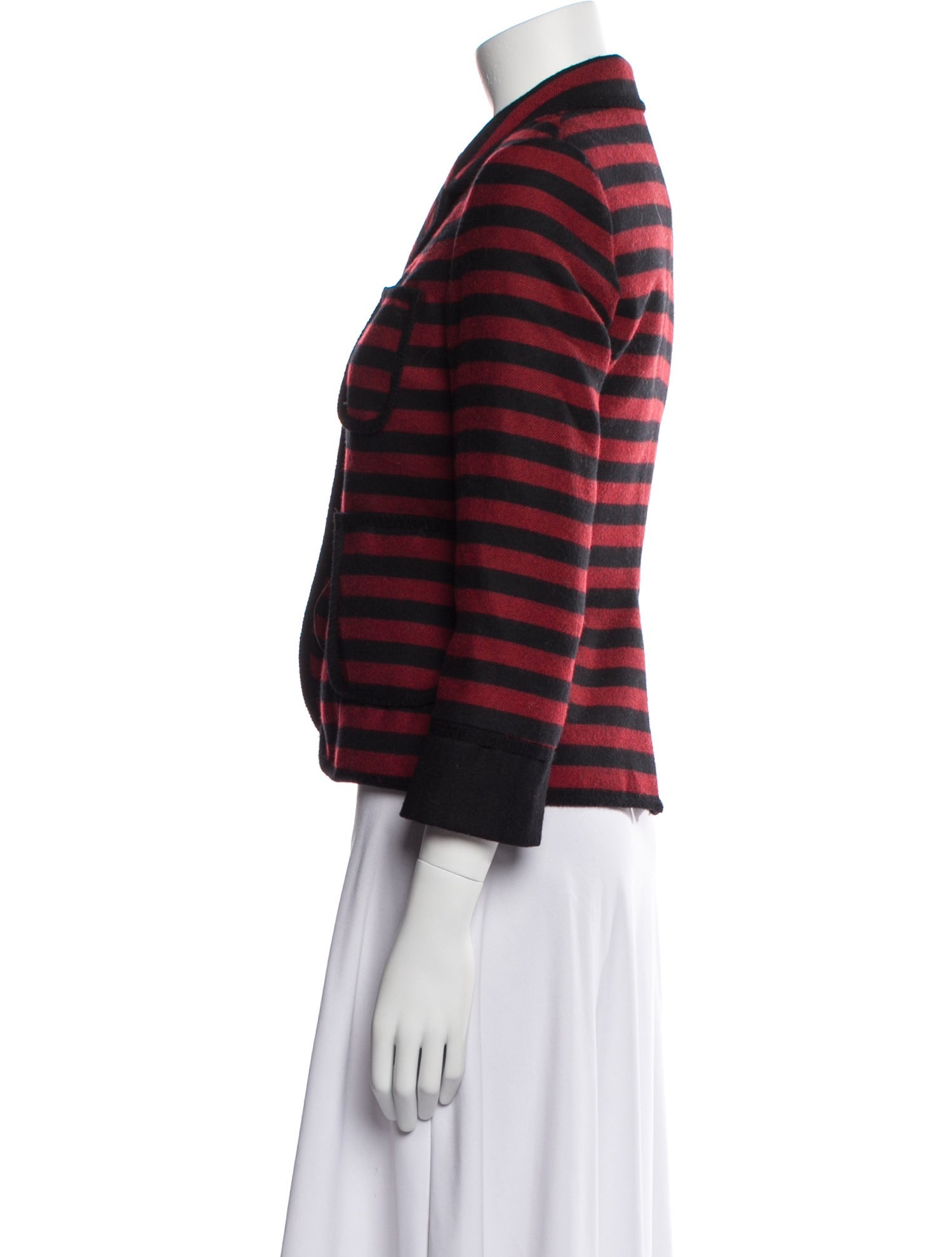 Smythe Virgin Wool Striped Blazer