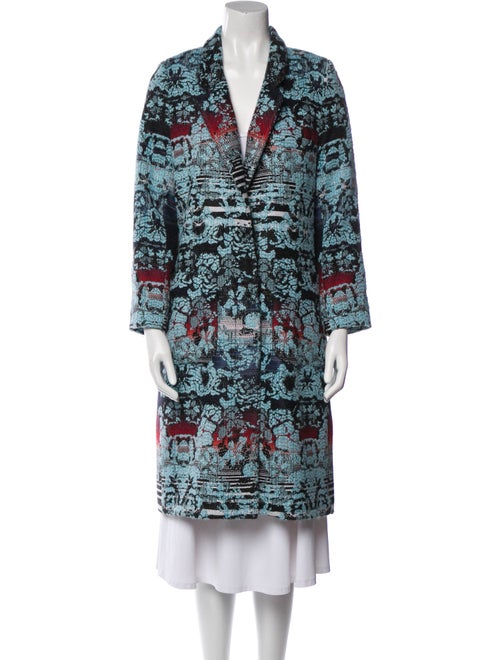 Smythe Wool Tweed Pattern Coat