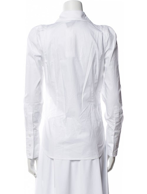 Smythe Long Sleeve Button-Up Top