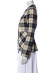 Smythe Plaid Print Blazer