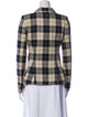 Smythe Plaid Print Blazer