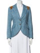 Smythe Wool Striped Blazer