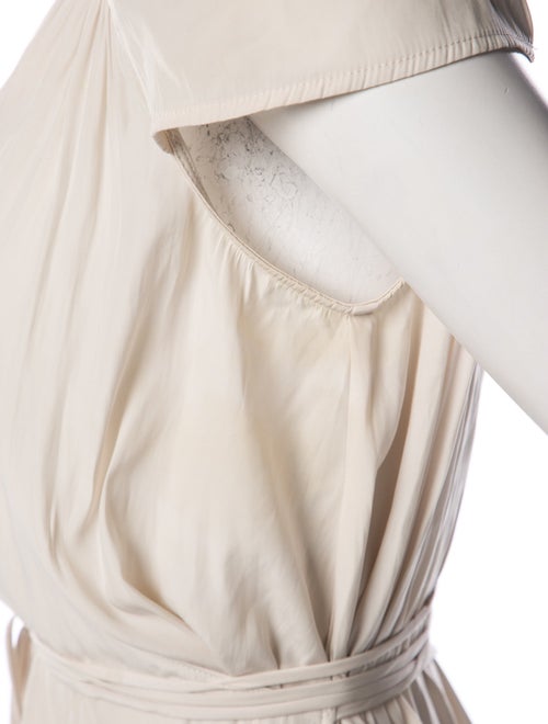 Smythe V-Neck Short Sleeve Blouse