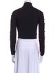 Smythe Mock Neck Long Sleeve Crop Top