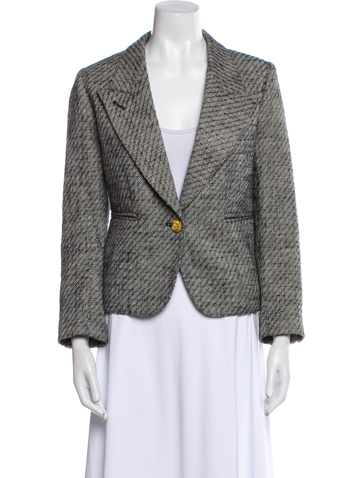 Smythe Wool Printed Blazer