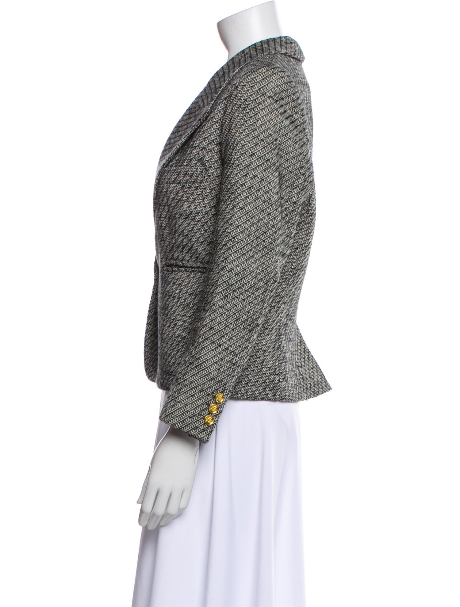 Smythe Wool Printed Blazer