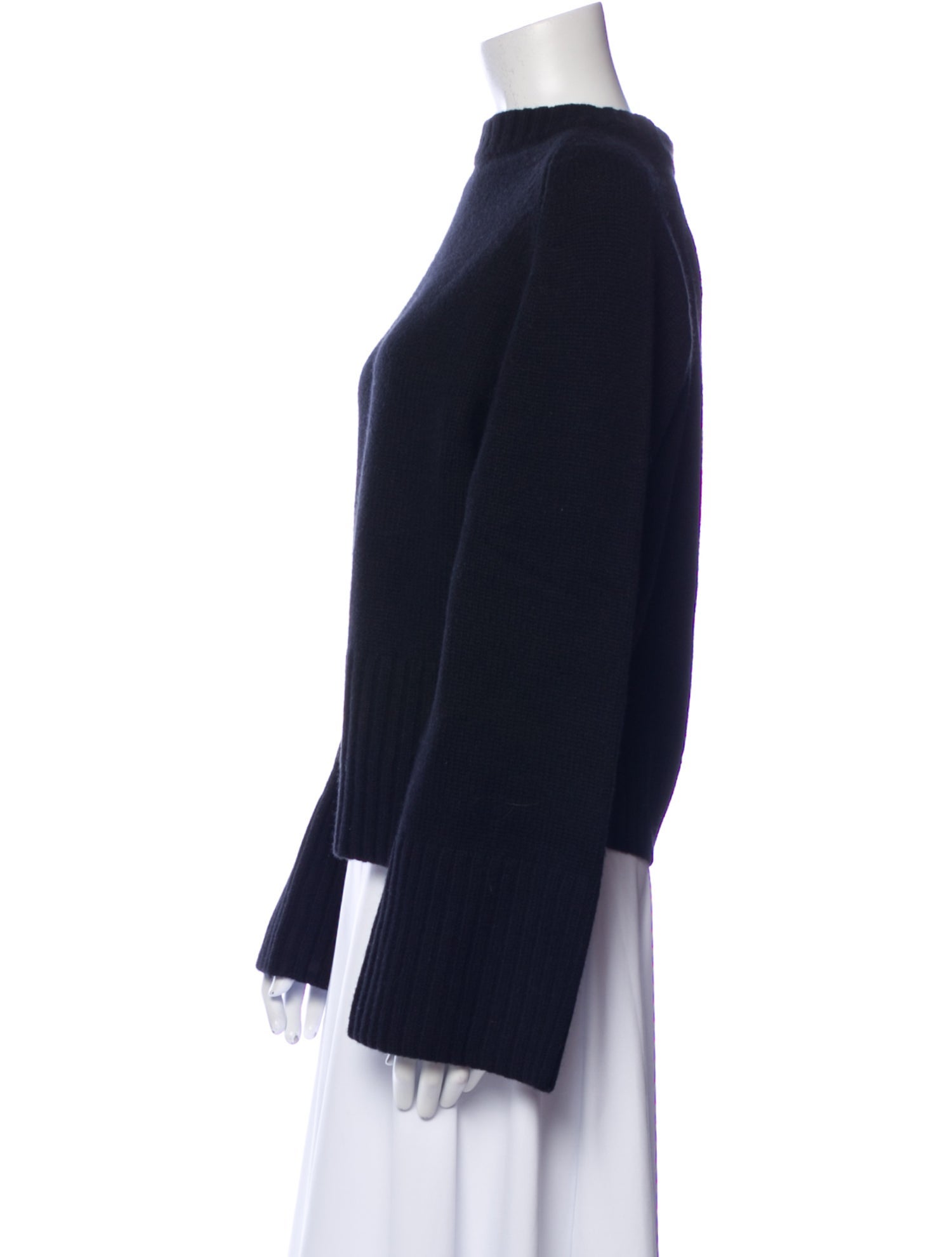 Smythe Cashmere Mock Neck Sweater