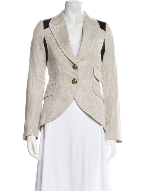 Smythe Linen Striped Blazer