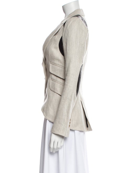 Smythe Linen Striped Blazer