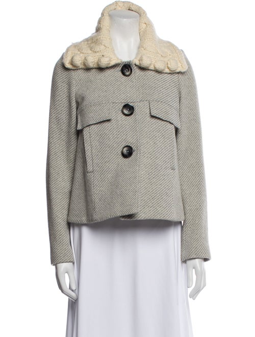 Smythe Wool Striped Jacket