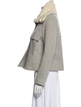 Smythe Wool Striped Jacket