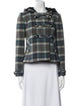 Smythe Plaid Print Evening Jacket