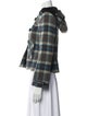 Smythe Plaid Print Evening Jacket