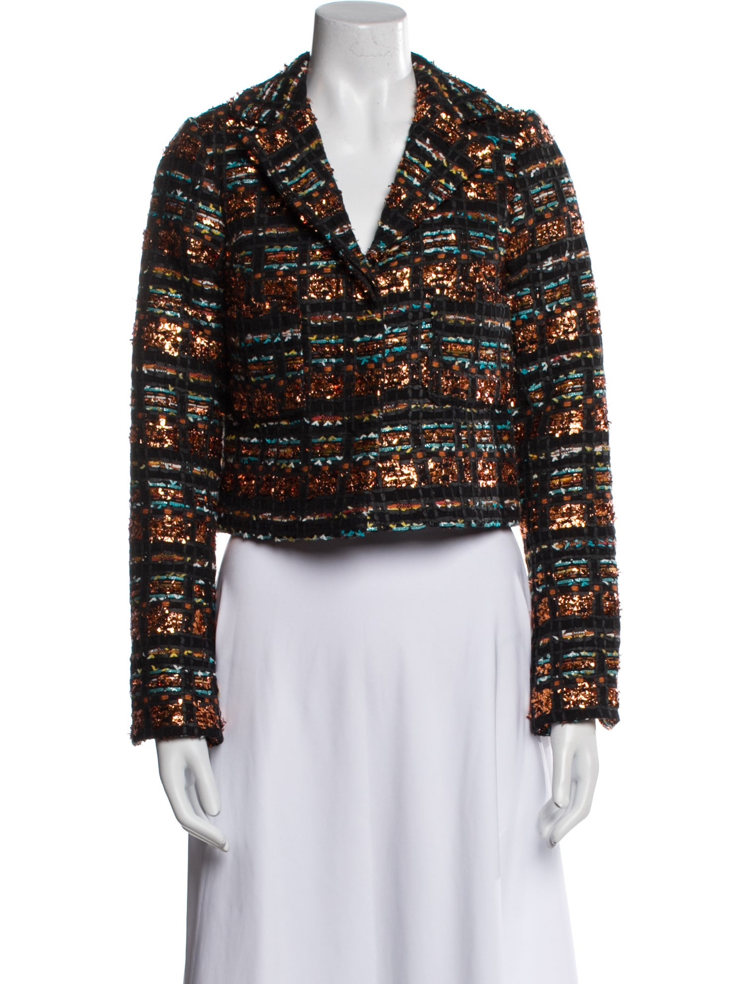 Smythe Tweed Pattern Evening Jacket