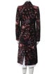 Smythe Floral Print Trench Coat