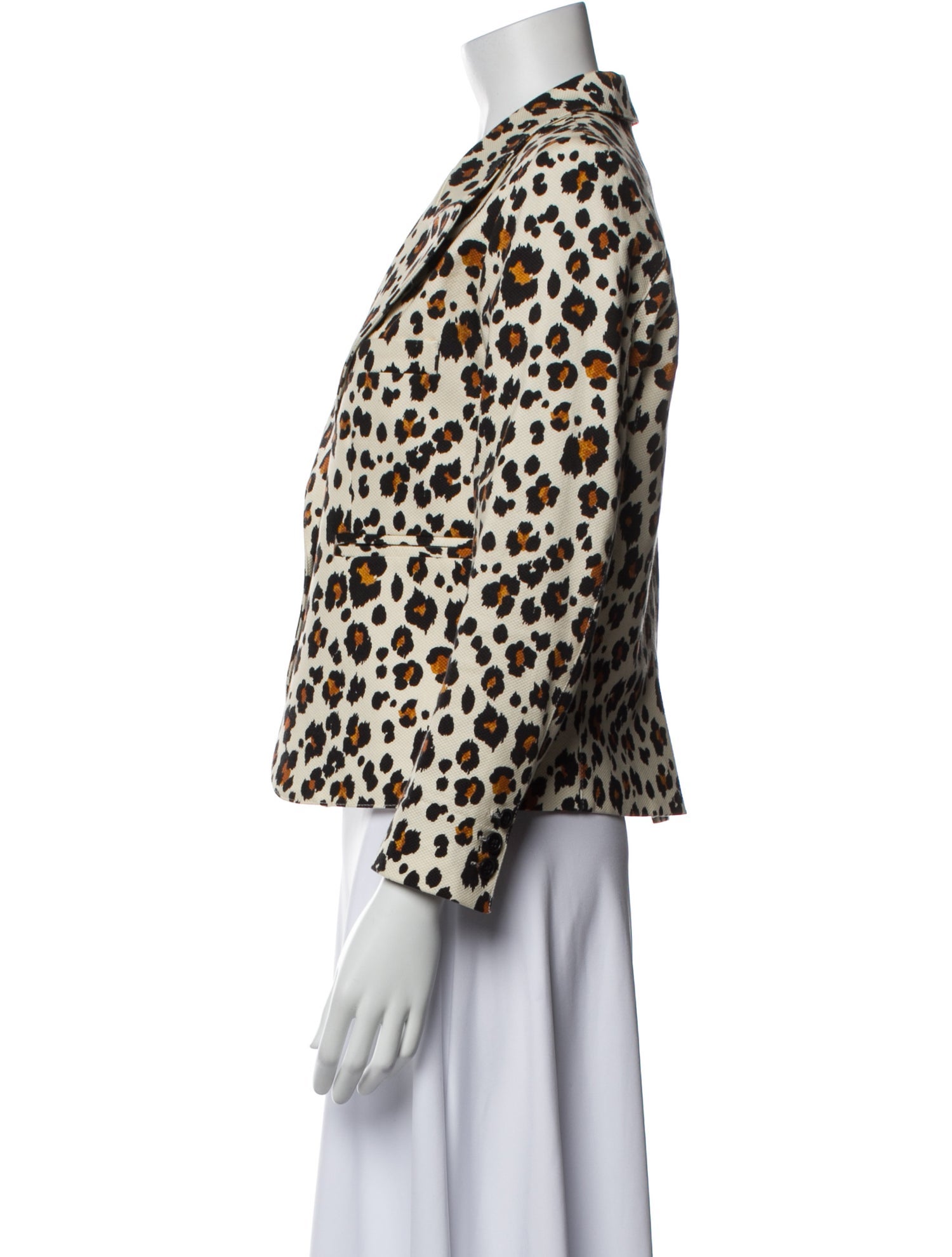 Smythe Animal Print Blazer