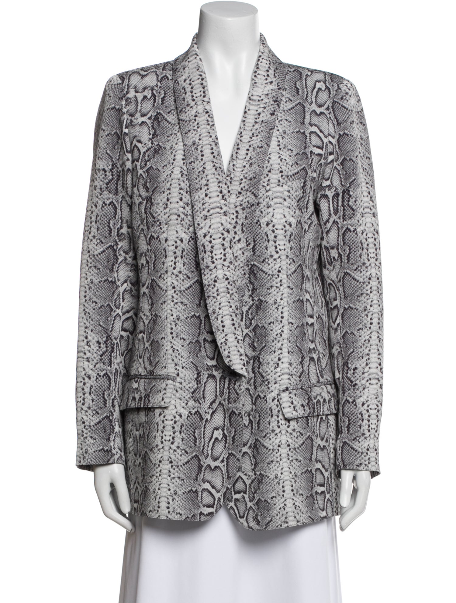 Smythe Animal Print Blazer