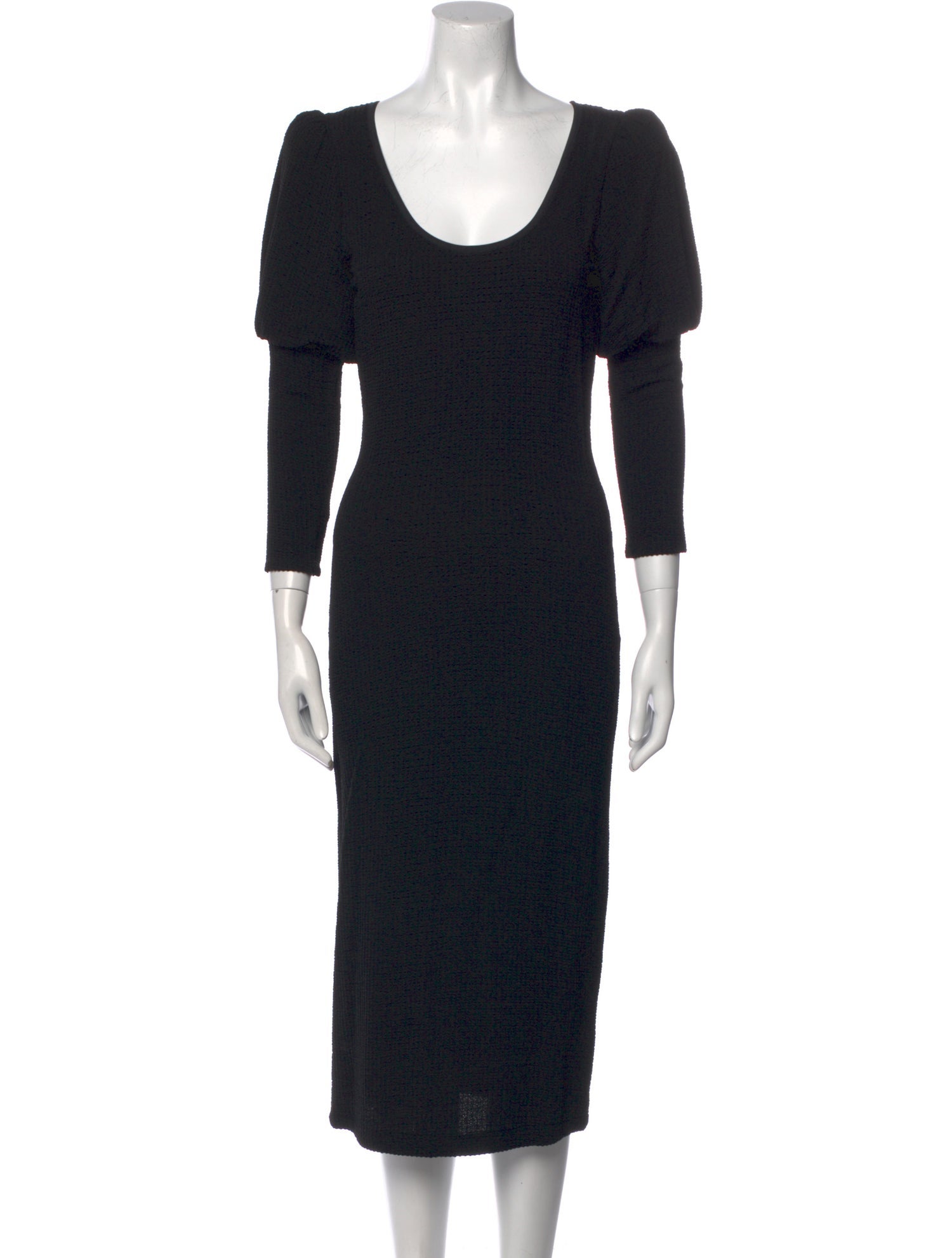 Smythe Scoop Neck Midi Length Dress