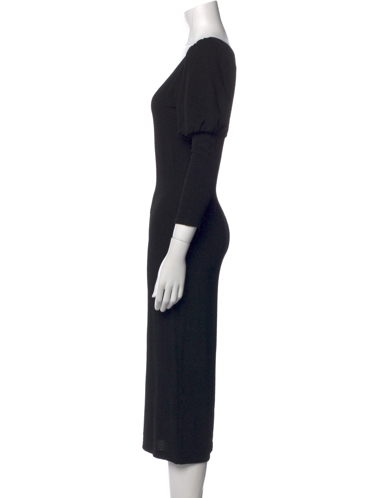 Smythe Scoop Neck Midi Length Dress