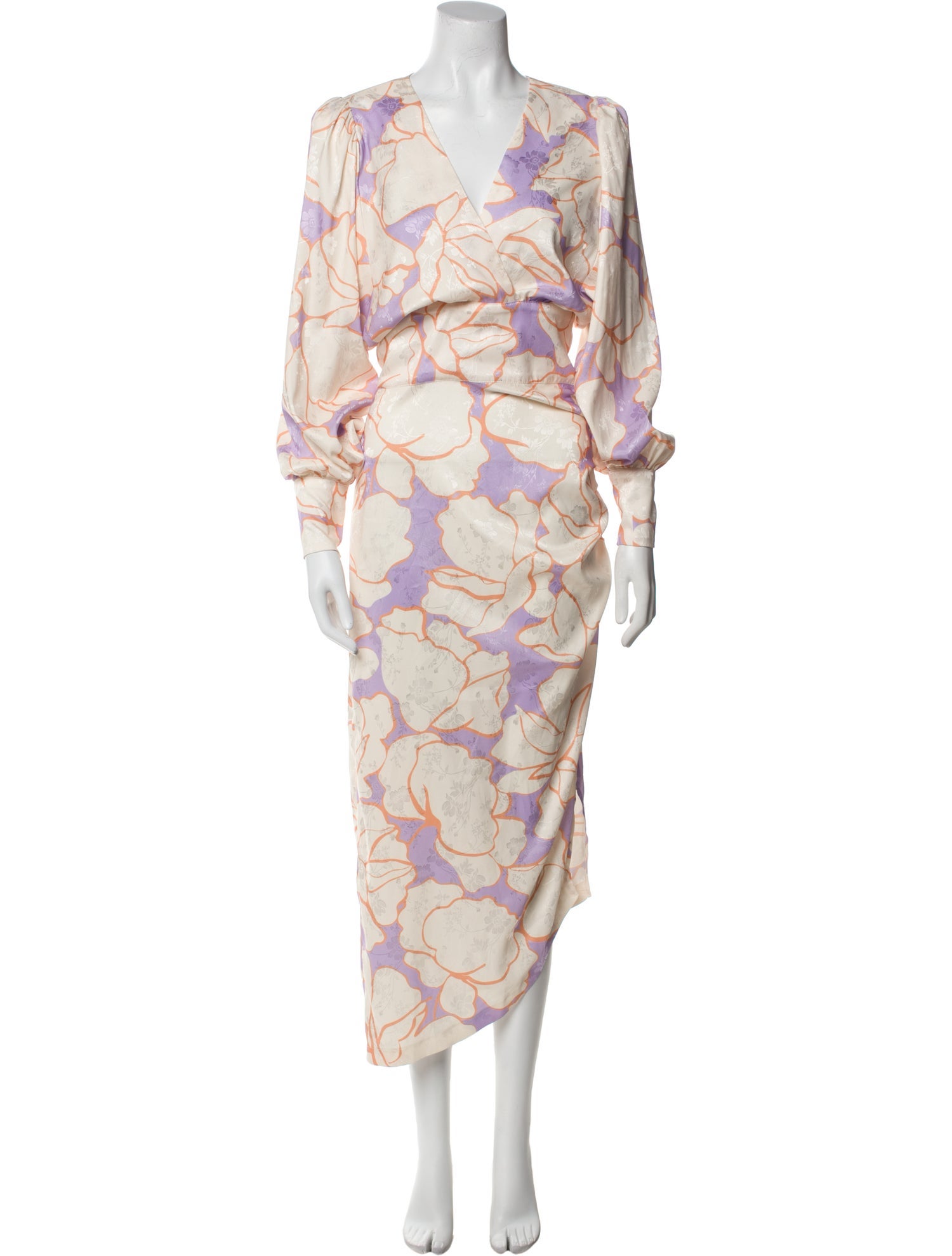 Smythe Floral Print Long Dress
