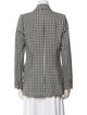 Smythe Wool Plaid Print Blazer