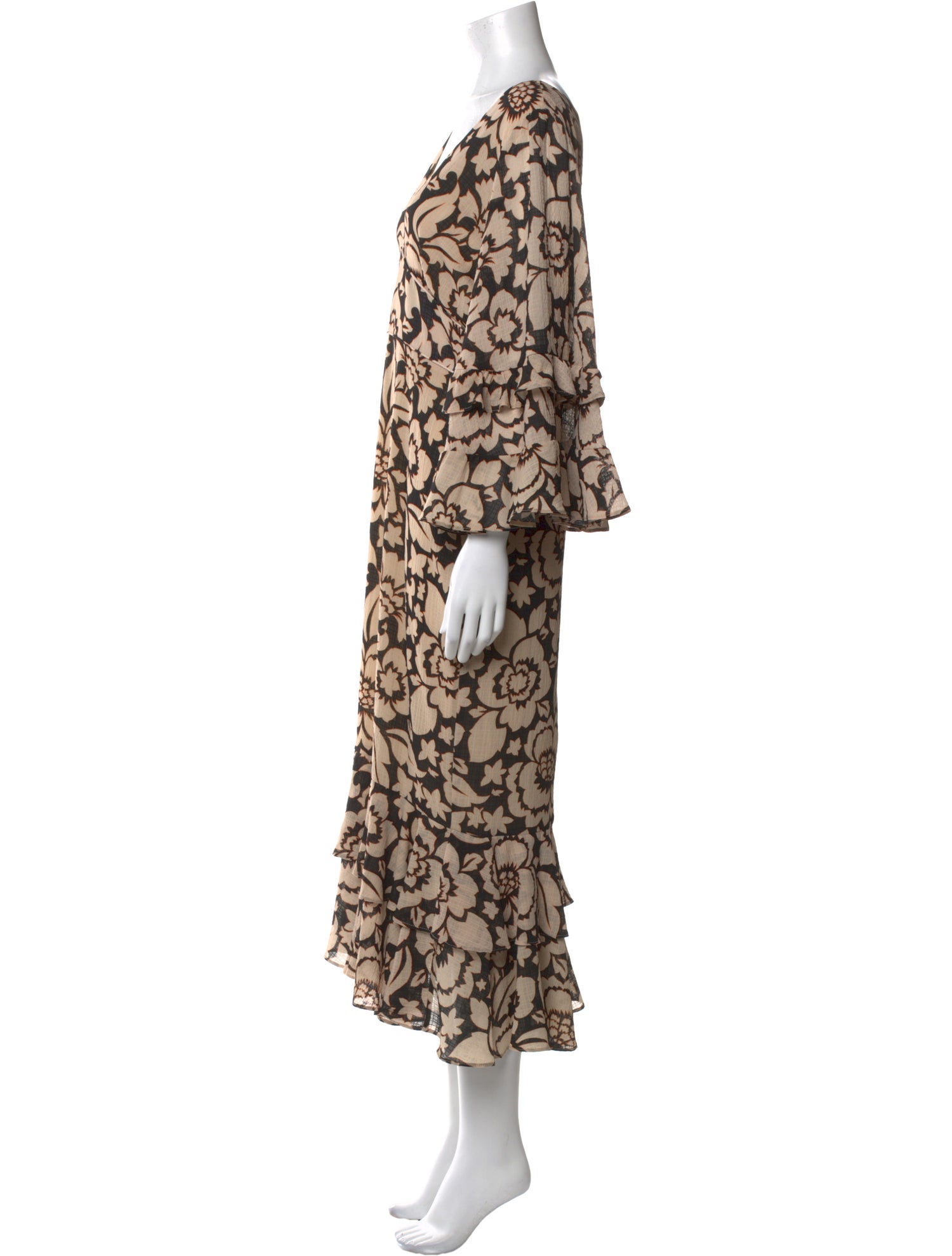 Smythe Printed Long Dress