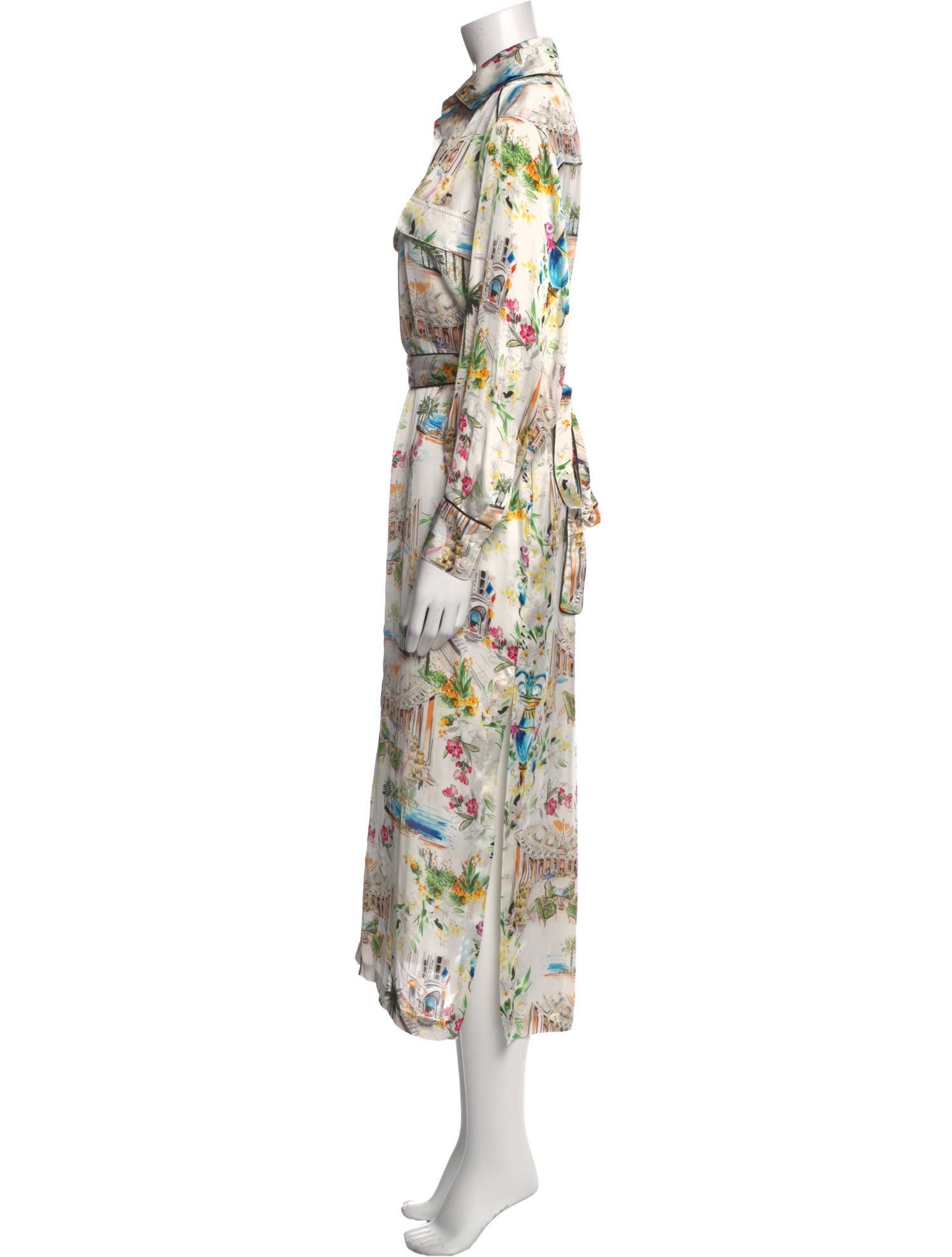 Smythe Printed Long Dress