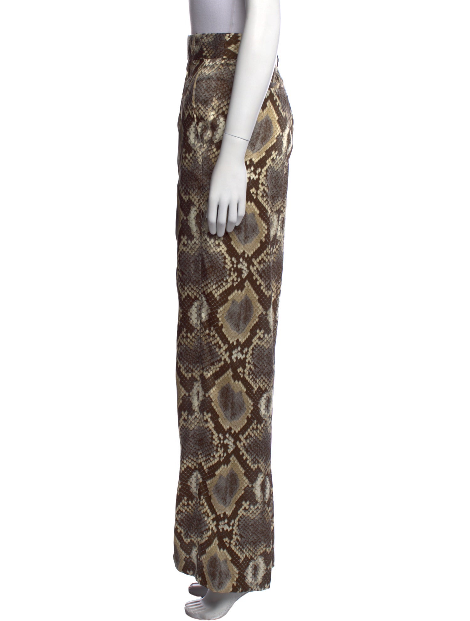 Smythe Animal Print Wide Leg Pants w/ Tags