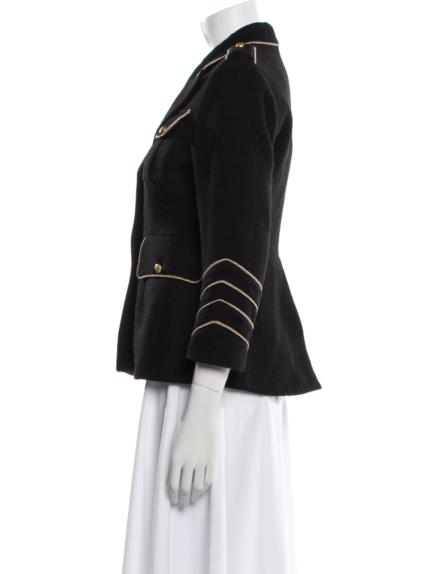 Smythe Wool Striped Blazer