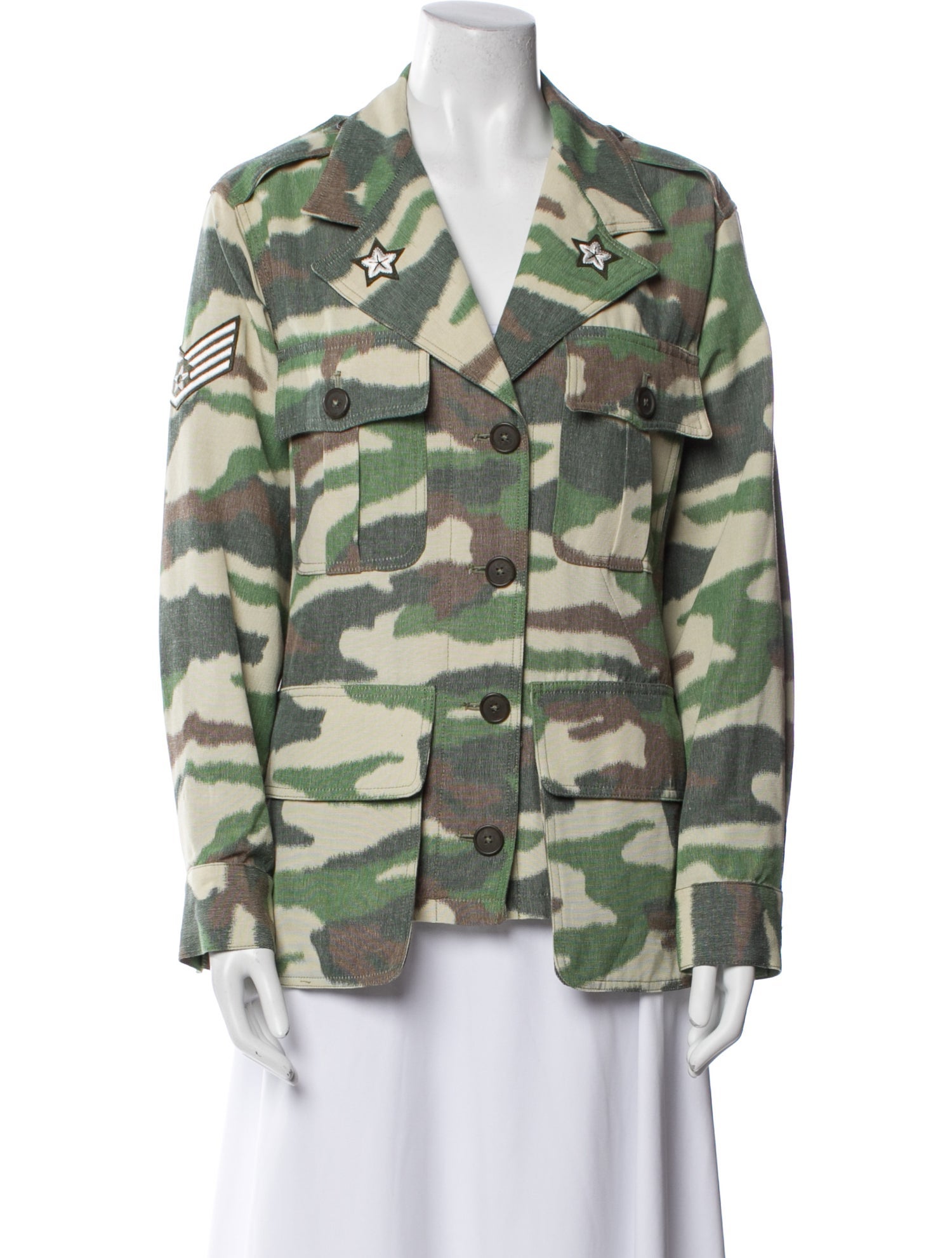 Smythe Floral Print Blazer