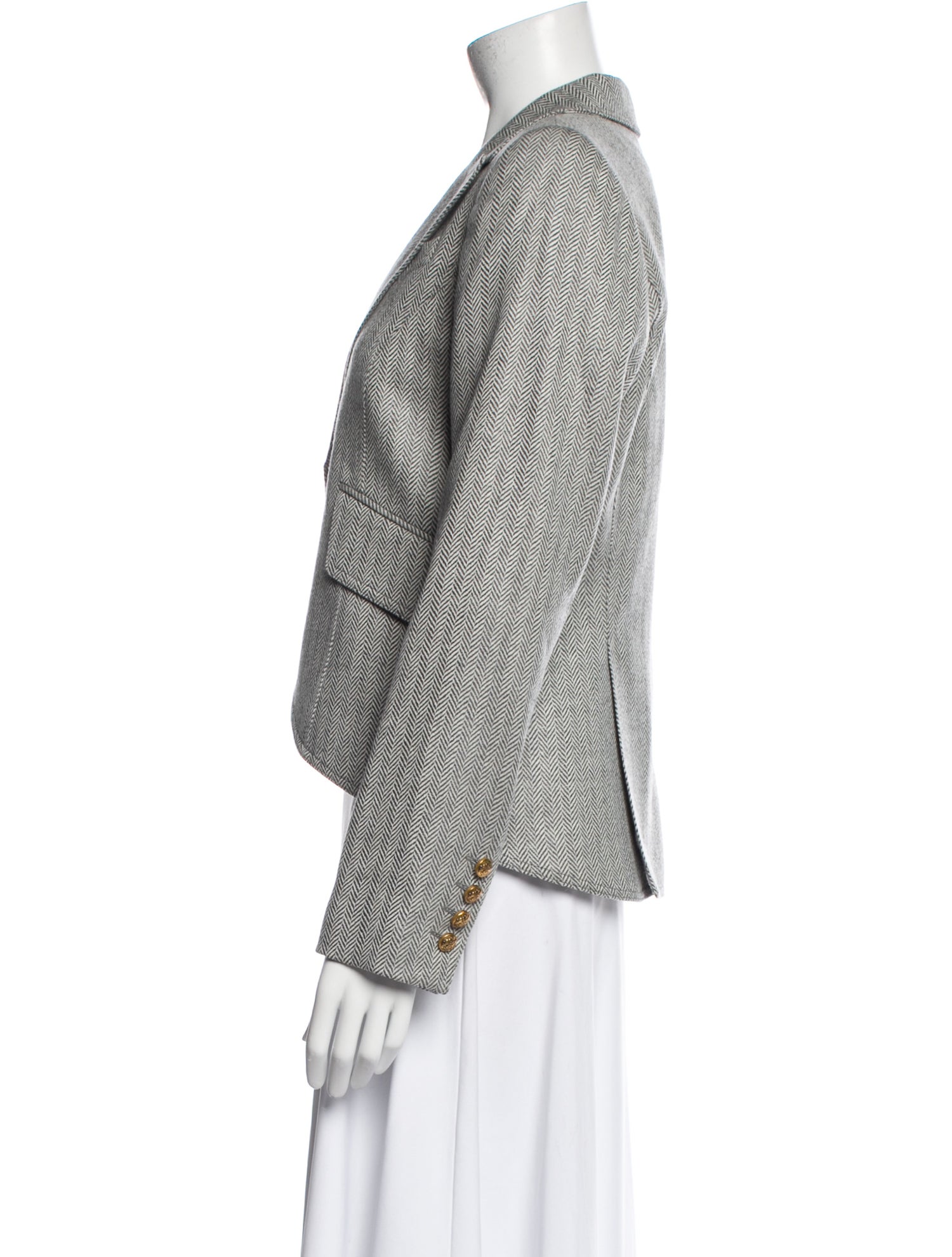 Smythe Wool Printed Blazer